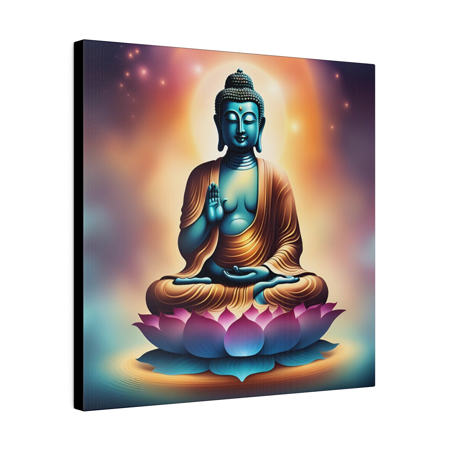 Buddha Canvas - Zen Space, Office Room, Peaceful, Gift Idea