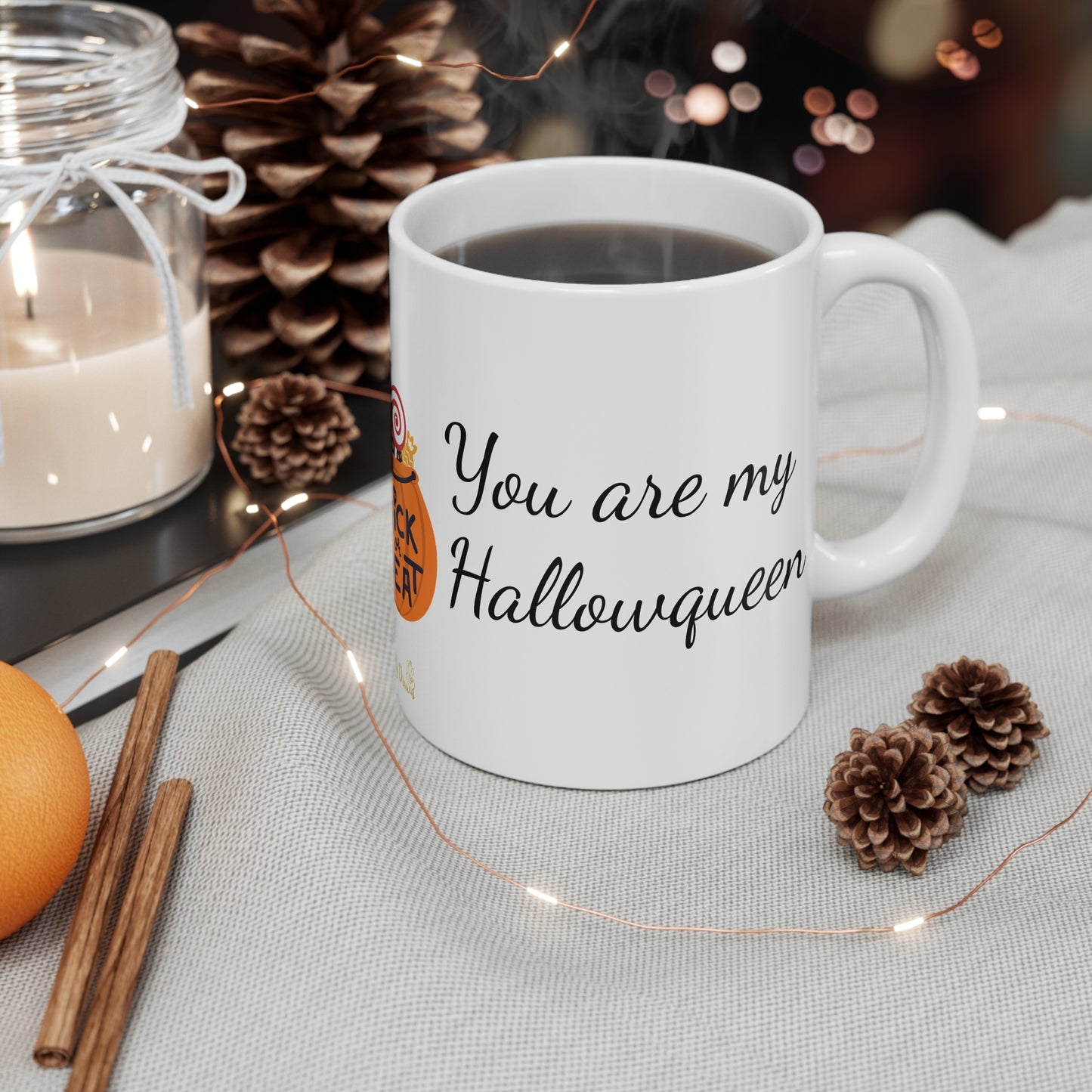 Halloween Coffee Mug, You are my Hallowking, You are my Hallowqueen, Special gift, Gift Idea for loved one, Valentines Day, Holiday Season