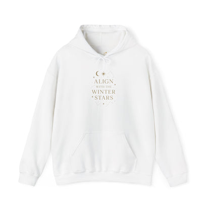 Align with the Winter Stars – Celestial Spiritual Hoodie