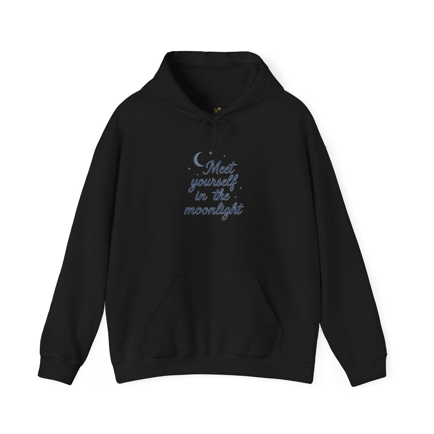 Meet Yourself in the Moonlight – Spiritual Moon Hoodie