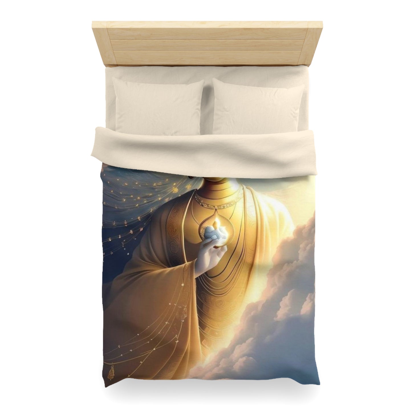 Buddha Duvet Cover, Zen, Room Decoration, Bedding, Gift, Inspirational