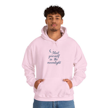 Meet Yourself in the Moonlight – Spiritual Moon Hoodie