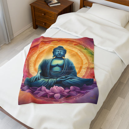 Colorful Buddha Blanket
