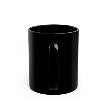 Shine Flow Prosper Mug – Cosmic Manifestation Black Edition | By Druvs