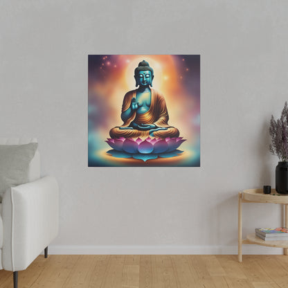 Buddha Canvas - Zen Space, Office Room, Peaceful, Gift Idea