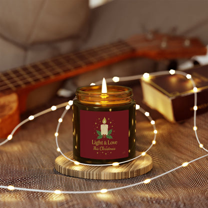 Light & Love – Christmas Edition Soy Candle (Limited Holiday Scents)