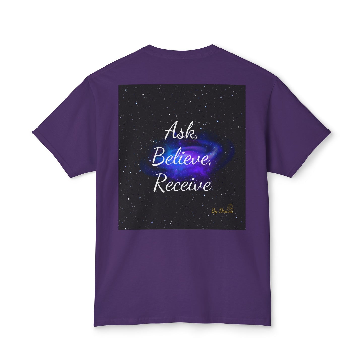 T-Shirt, Cotton, Unisex, Ask, Believe, Receive, Law of Attraction