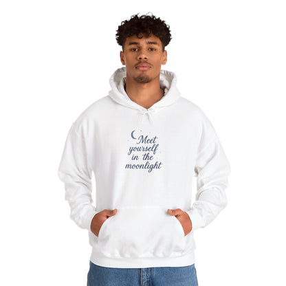 Meet Yourself in the Moonlight – Spiritual Moon Hoodie