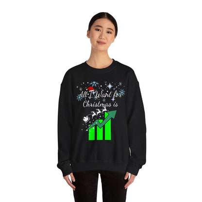 Christmas Santa Rally Sweatshirt, Stock market, Bullish