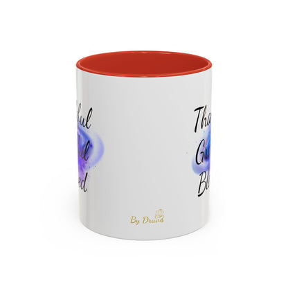 Two Tone Inspirational Mug, Gratitude Mug - Druvs