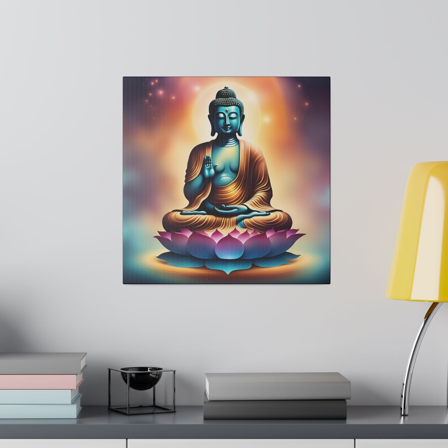 Buddha Canvas - Zen Space, Office Room, Peaceful, Gift Idea