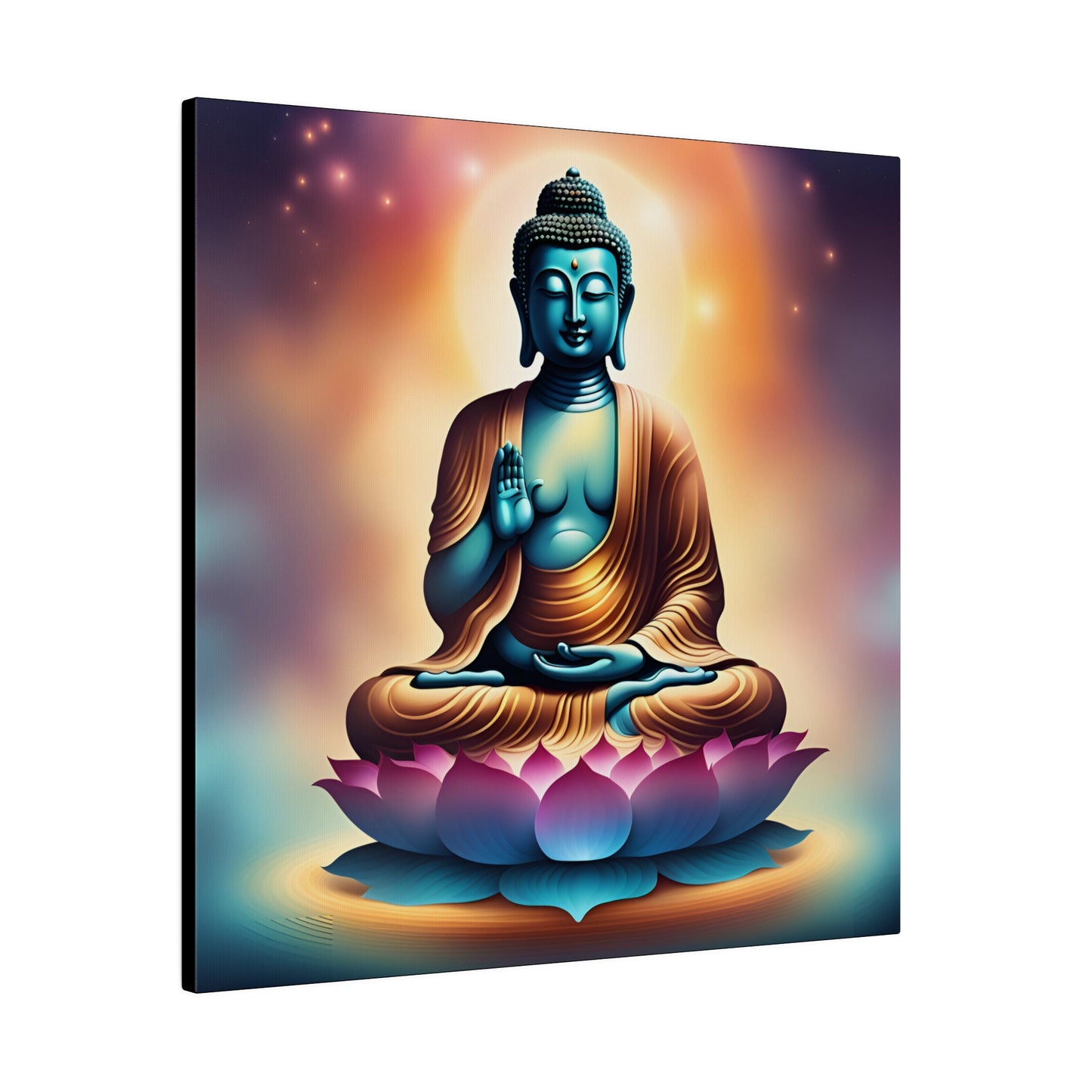 Buddha Canvas - Zen Space, Office Room, Peaceful, Gift Idea