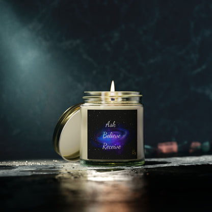 Ask Believe Receive – Cosmic Manifestation Scented Candle
