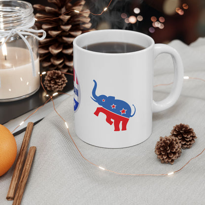 Republican Mug, USA Elections, Elections 24, Maga 11oz