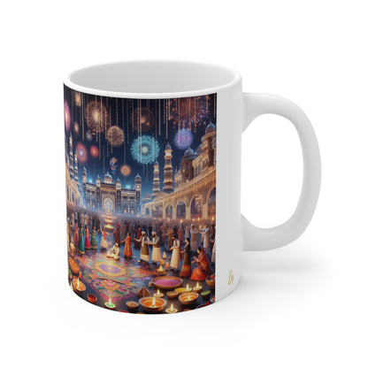 Diwali Mug, Chai Mugs, Breakfast Mug, Diwali, Indian Festival, Mugs, Home Decor