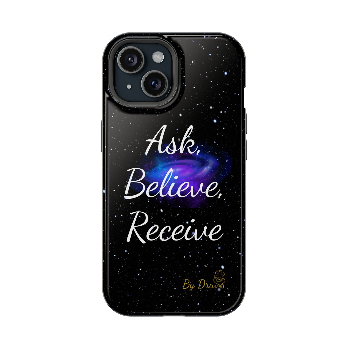 iPhone Magnetic Case, Ask, Believe Receive, Law of Attraction