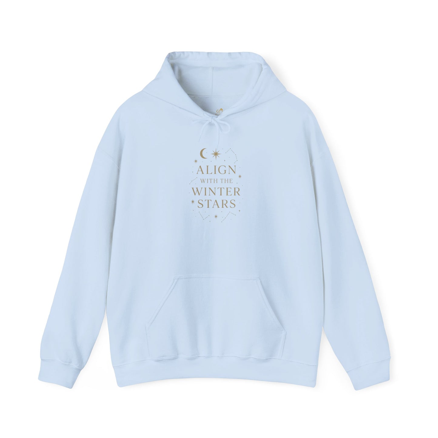 Align with the Winter Stars – Celestial Spiritual Hoodie