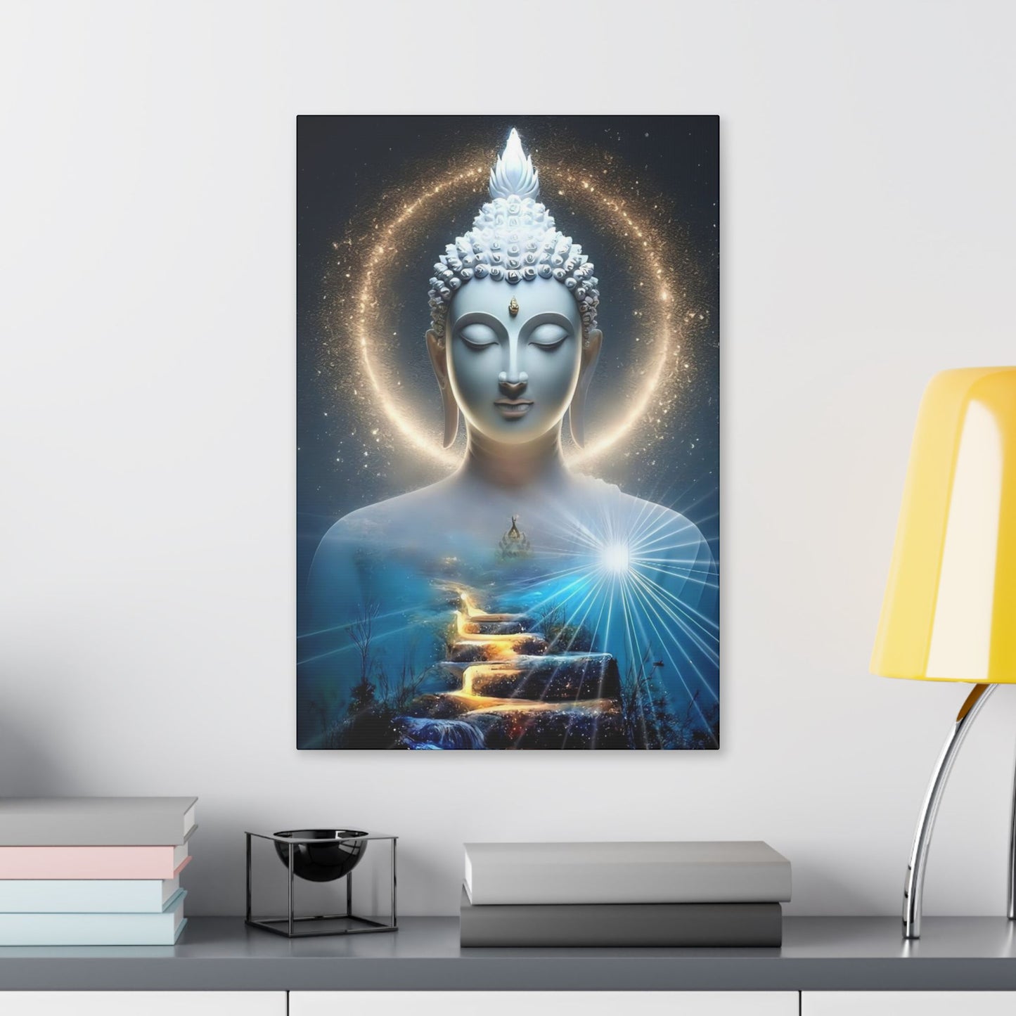 Buddha Canvas – Zen Wall Art for Home, Office or Sacred Space