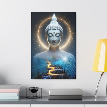 Buddha Canvas – Zen Wall Art for Home, Office or Sacred Space