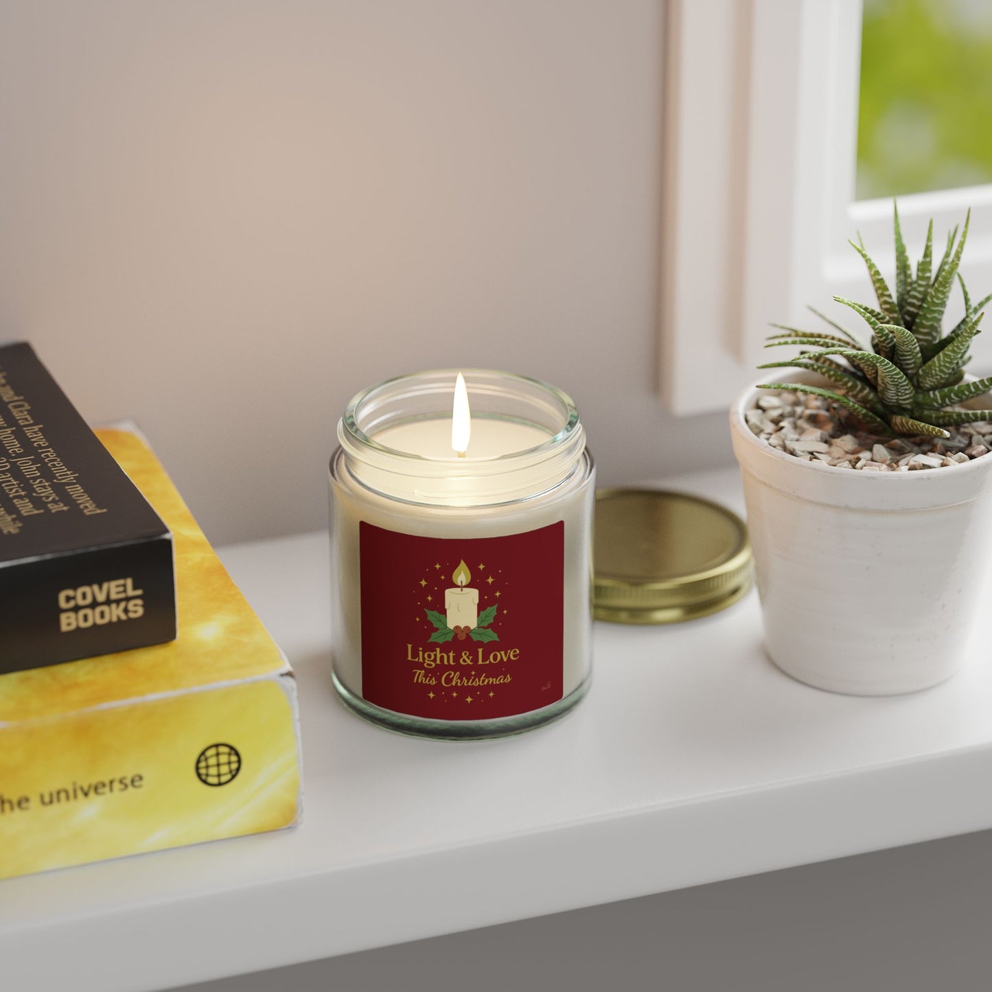 Light & Love – Christmas Edition Soy Candle (Limited Holiday Scents)