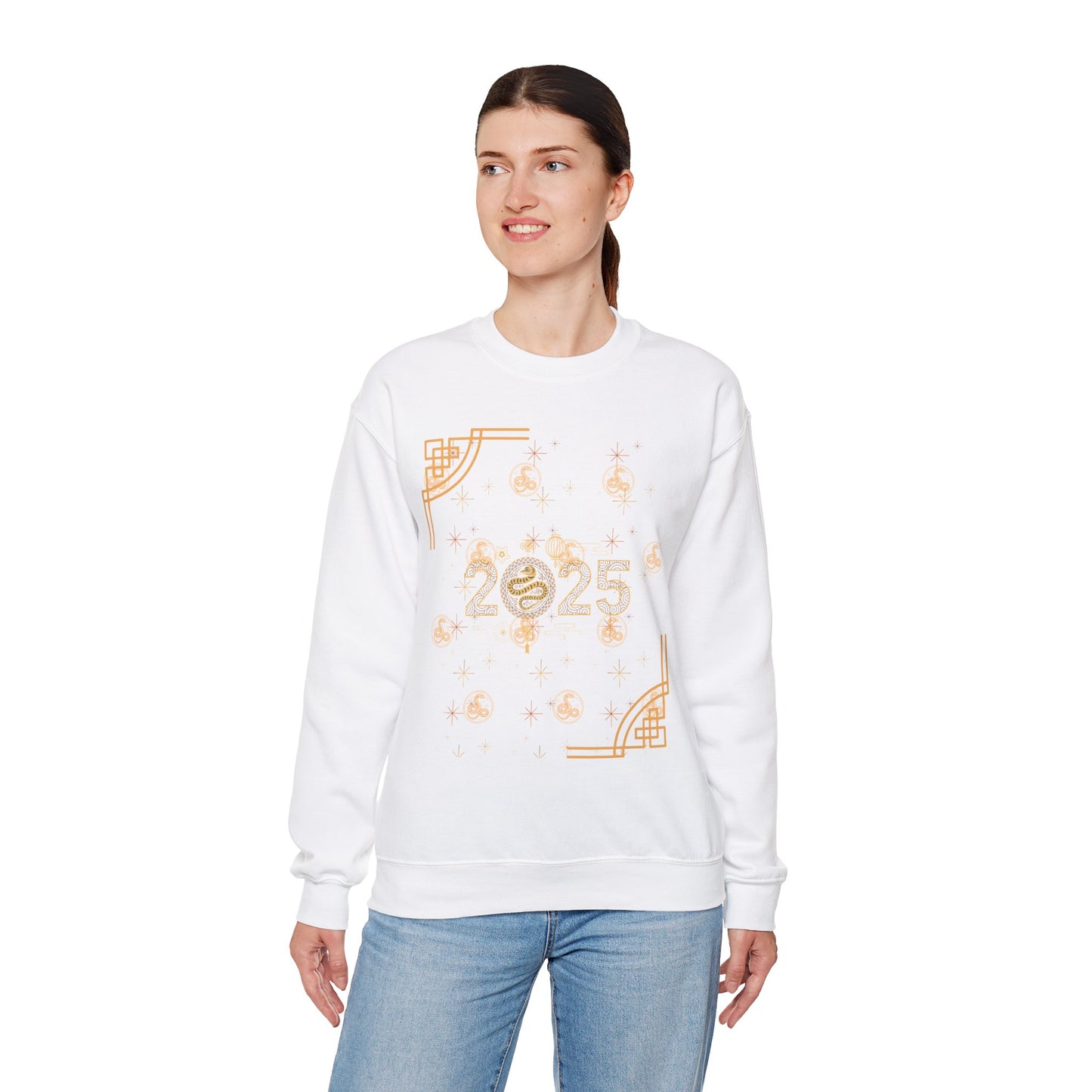 Chinese New Year 2025 Snake Sweatshirt - Unisex Heavy Blend™