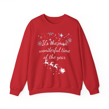 Christmas Sweatshirt, Unisex Sweatshirt, Holiday Season, Gifts, Holiday Apparel, Santa Claus, Xmas