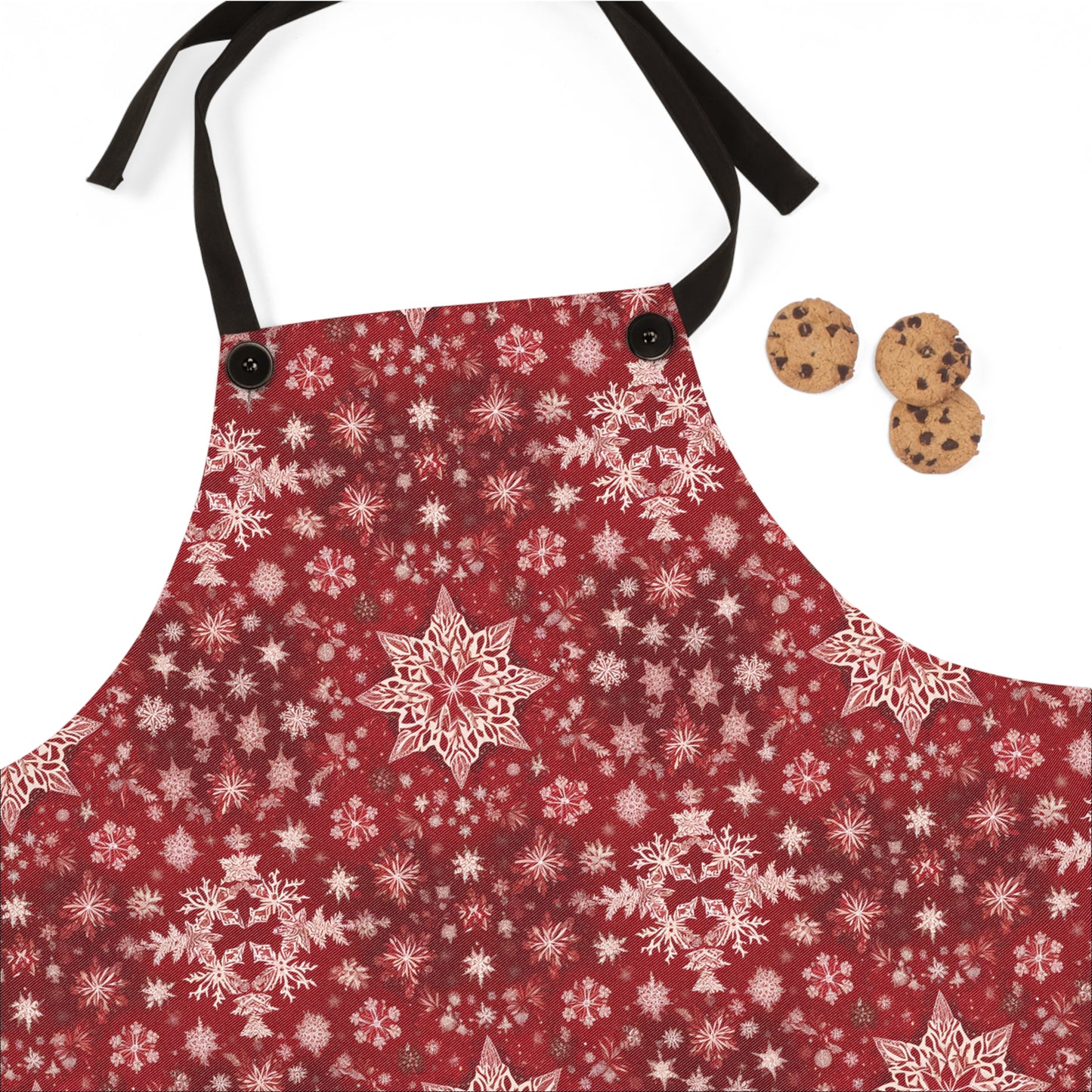 Christmas Star Snowflake Apron