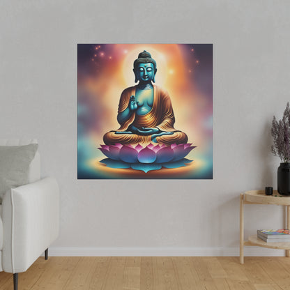 Buddha Canvas - Zen Space, Office Room, Peaceful, Gift Idea