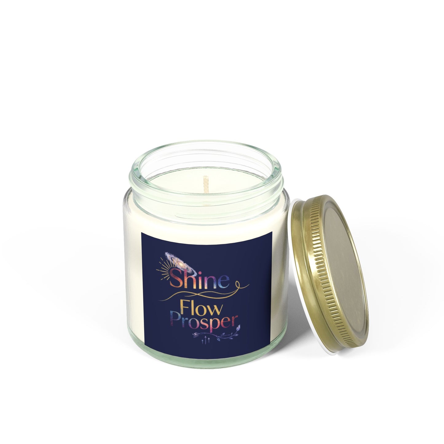 Shine Flow Prosper – Luxe Cosmic Scented Candle