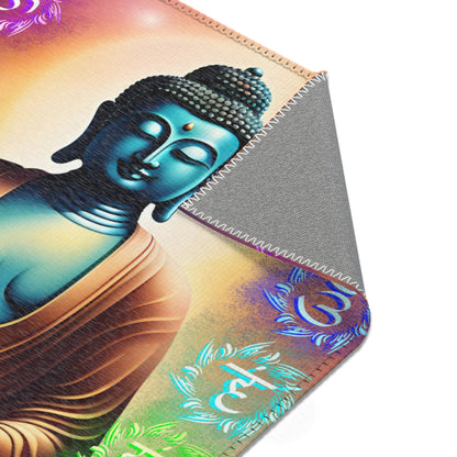 Buddha Area Rug, Zen Rug, Meditation, Yoga Rug