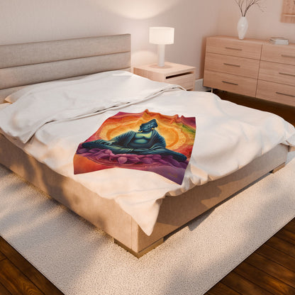 Colorful Buddha Blanket