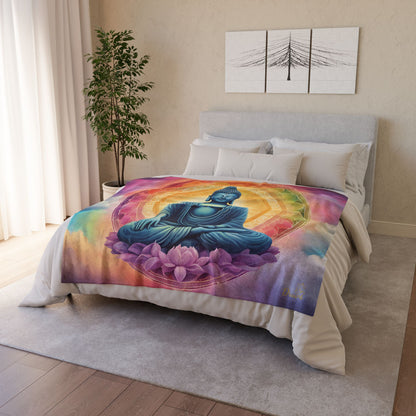 Colorful Buddha Blanket