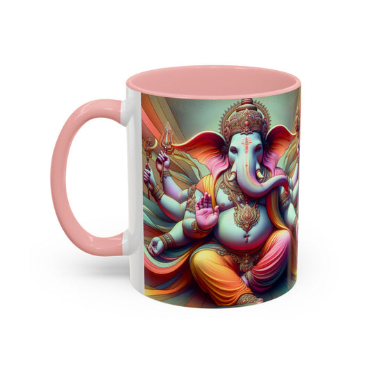 Lord Ganesha  – Spiritual Coffee Mug for New Beginnings, Prosperity & Positive Energy