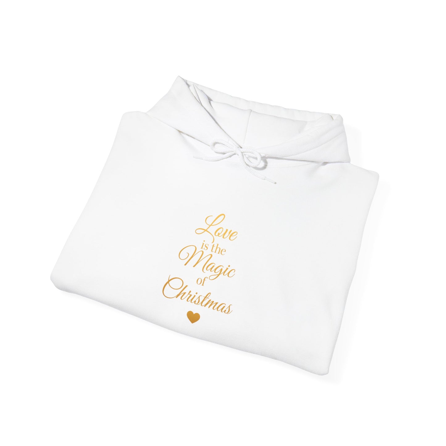 Love is the Magic of Christmas – Holiday Unisex Hoodie