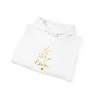 Love is the Magic of Christmas – Holiday Unisex Hoodie