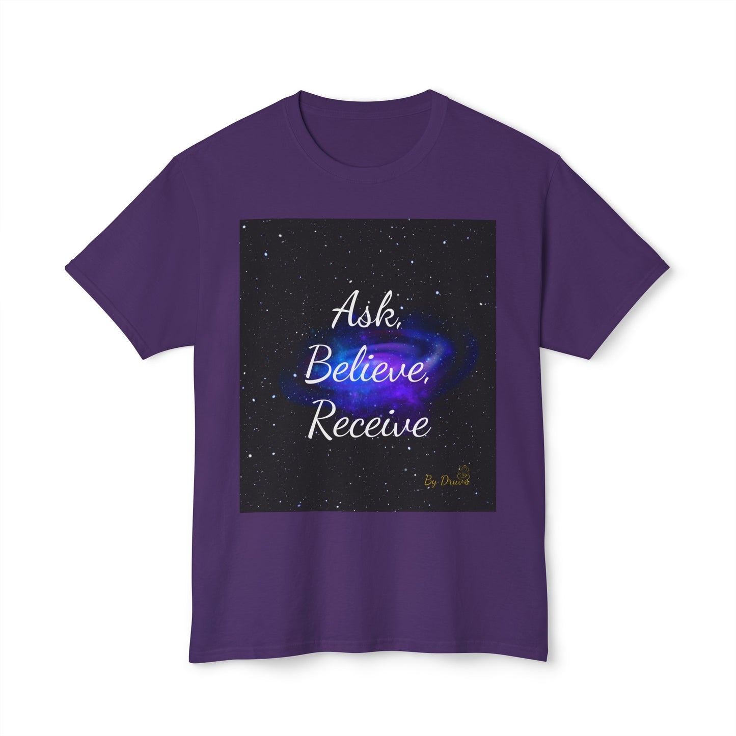 T-Shirt, Cotton, Unisex, Ask, Believe, Receive, Law of Attraction