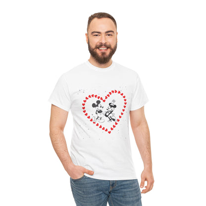 Mickey & Minnie Heart Tee - Disney Inspired