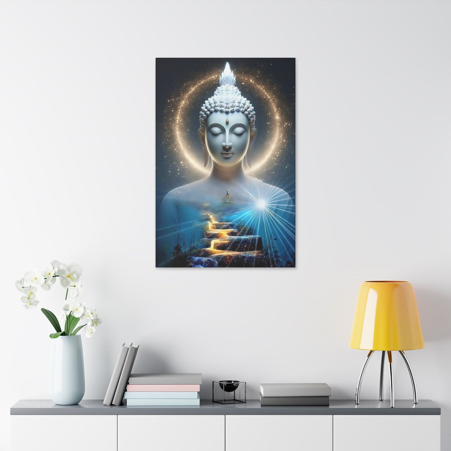 Buddha Canvas – Zen Wall Art for Home, Office or Sacred Space