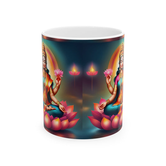 Goddess Lakshmi Mug – Abundance & Prosperity Spiritual Gift