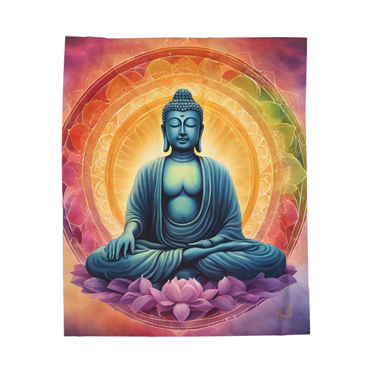 Colorful Buddha Blanket