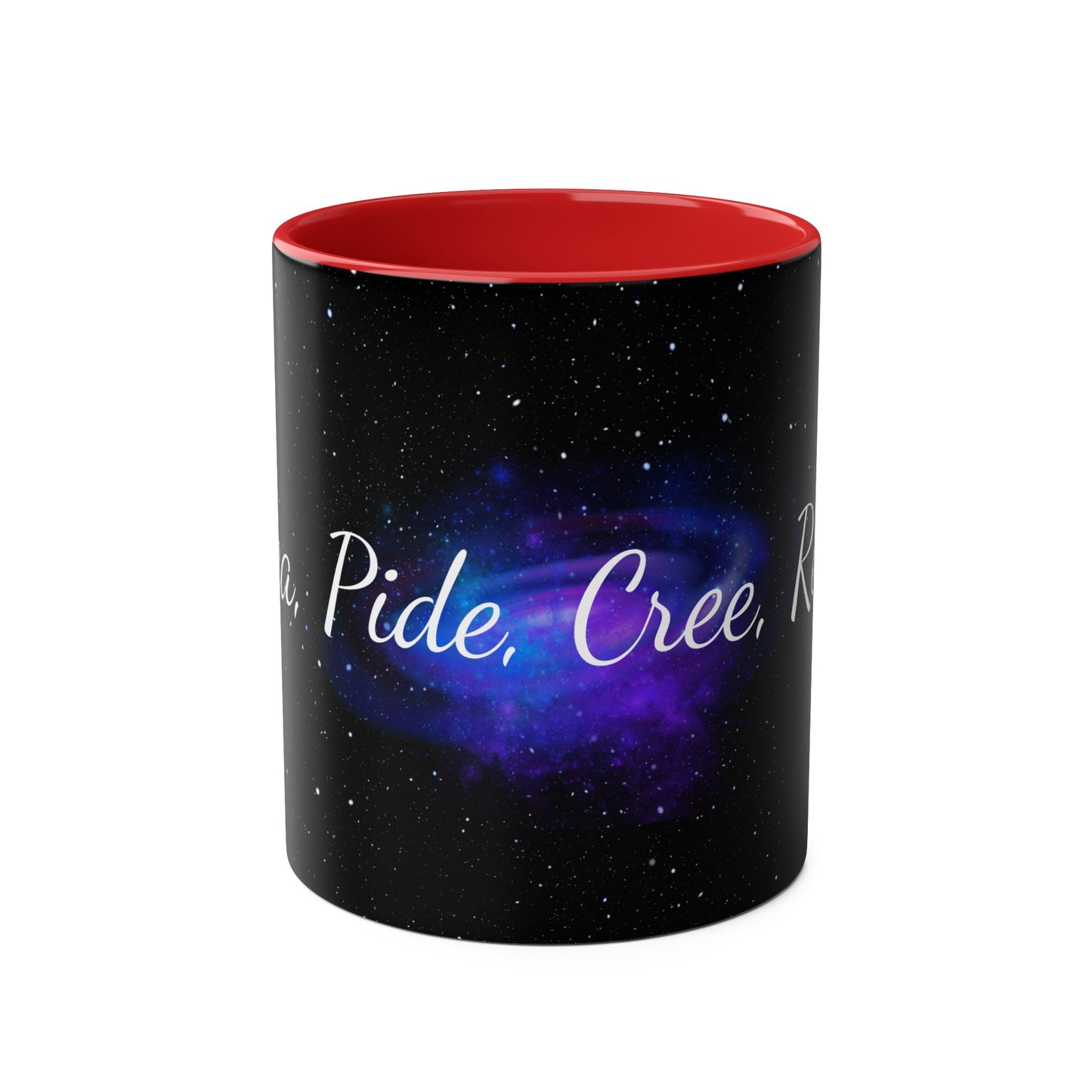 Elegante taza   "Desea, Pide, Cree, Recibe", afirmación de la ley de la atracción, ideas de regalos, frases inspiradoras.