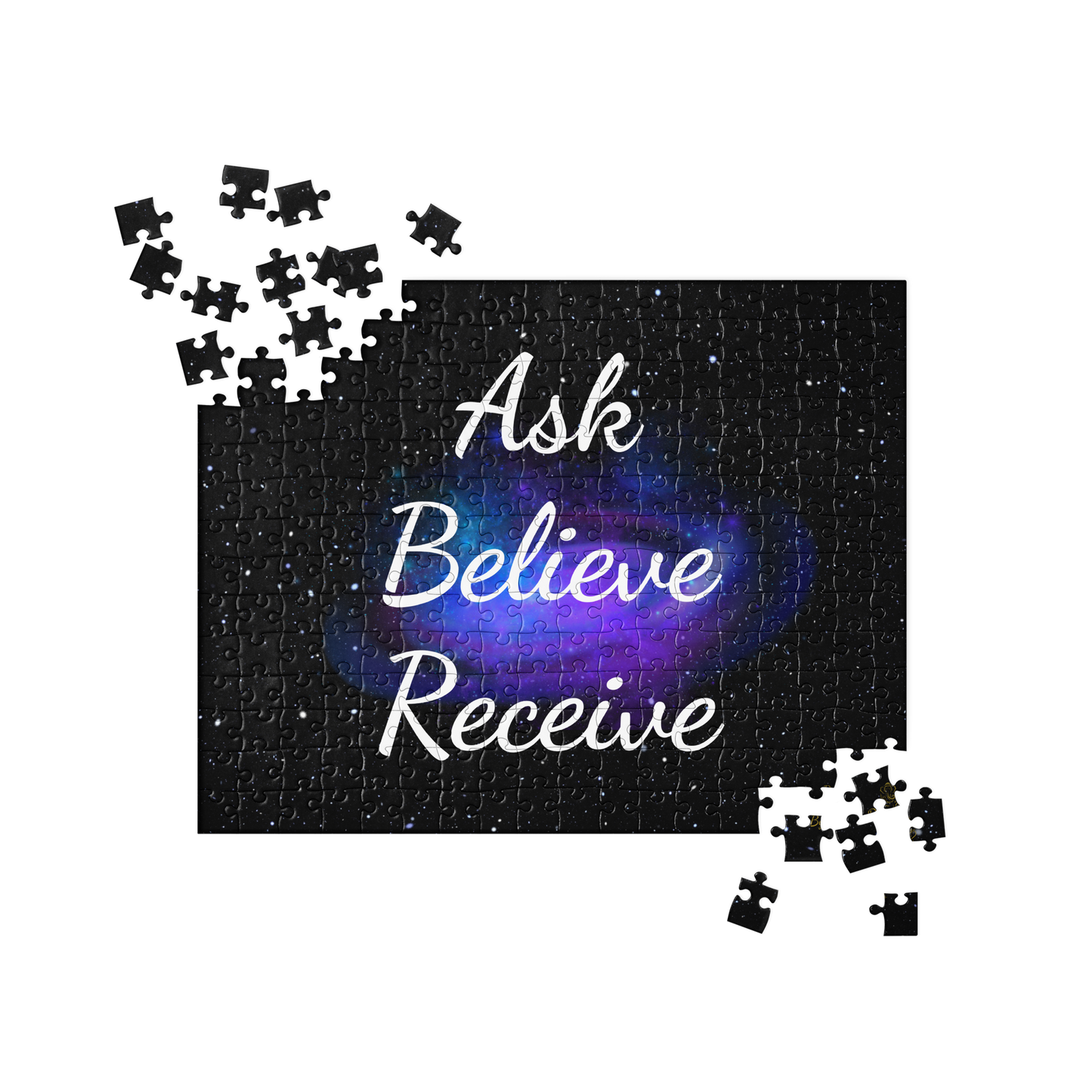 Ask Believe Receive Jigsaw Puzzle