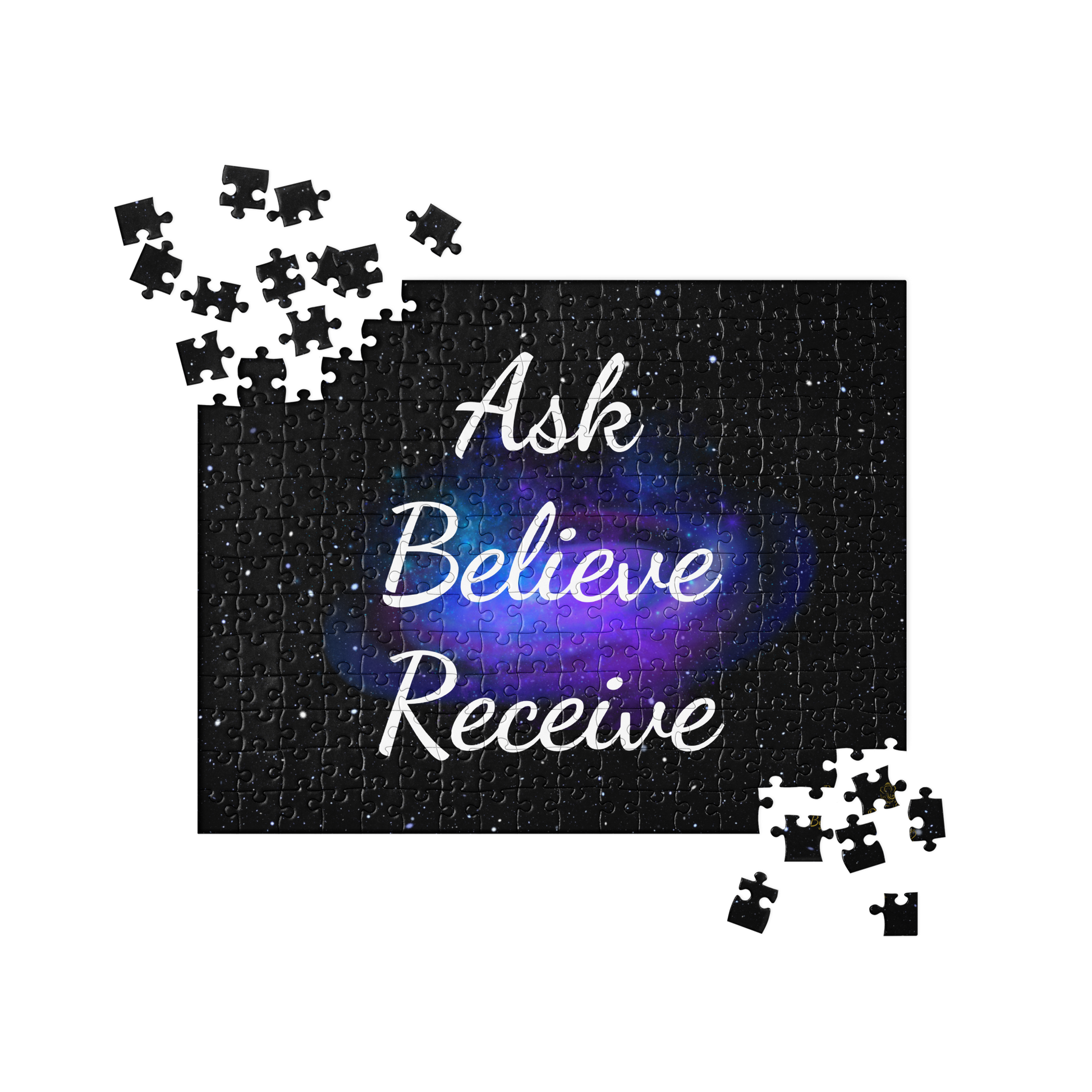 Ask Believe Receive Jigsaw Puzzle