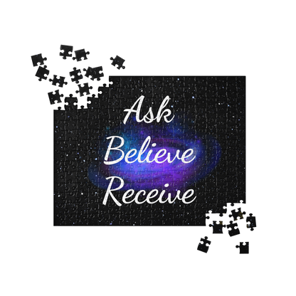 Ask Believe Receive Jigsaw Puzzle