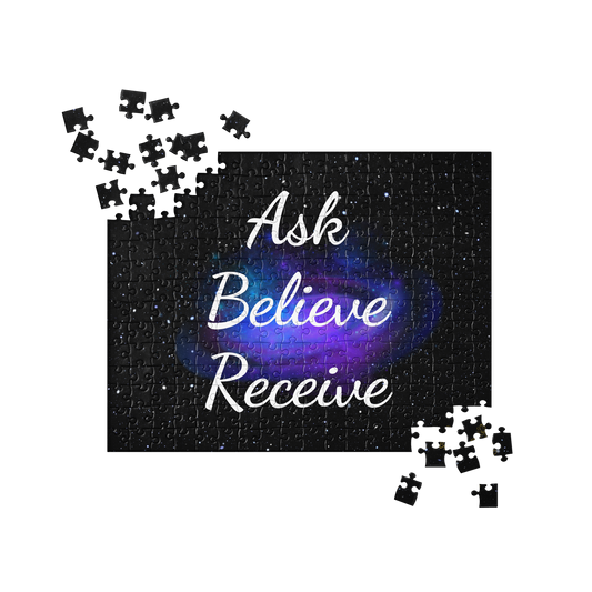 Ask Believe Receive Jigsaw Puzzle