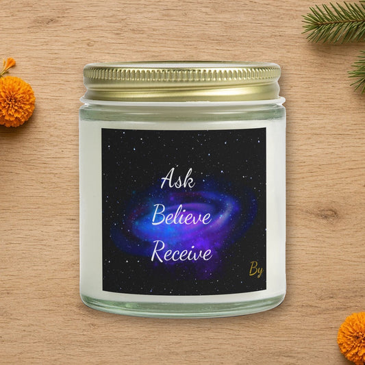 ask believe receive cosmic candle