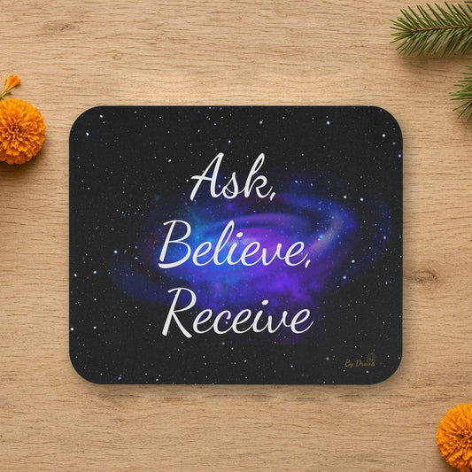 ask believe receive mouse pad