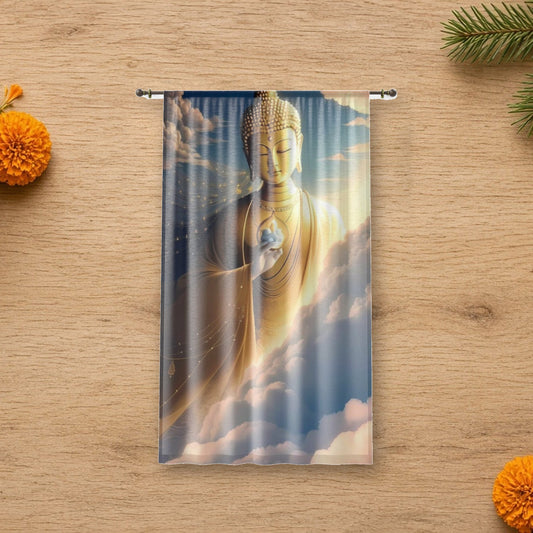 buddha curtain