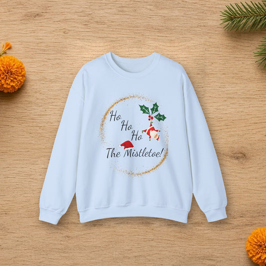 christmas sweatshirt hohohomistletoe