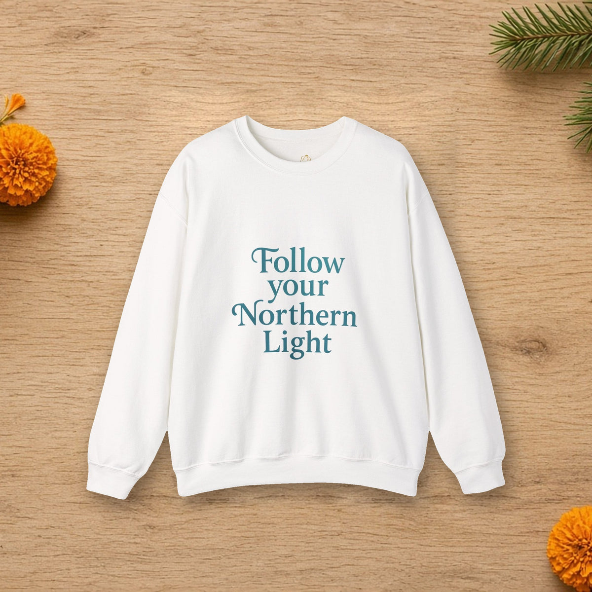follow your northern light sweatshirt